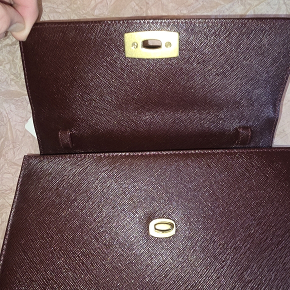 90s Coach Bag Satchel Crossbody Top Handle Purse Crossgrain Suede RARE Italy VTG - Picture 4 of 17